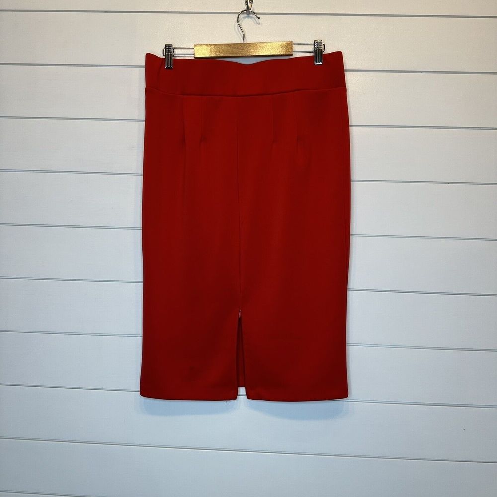 Eloquii Red Pencil Skirt - Picture 7 of 13